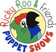 Ricky Roo & Friends Puppet Shows Company Logo